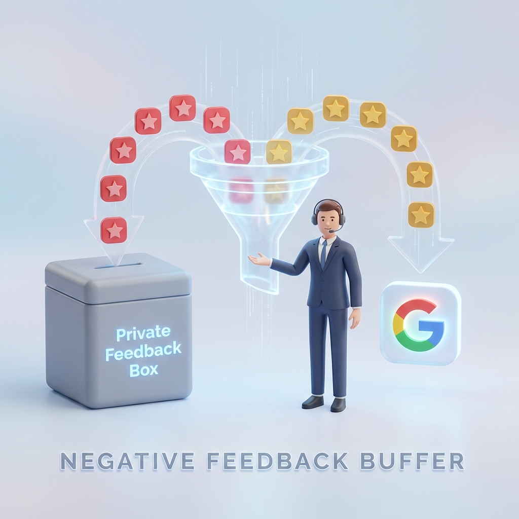 Negative Bewertungen intern abfangen